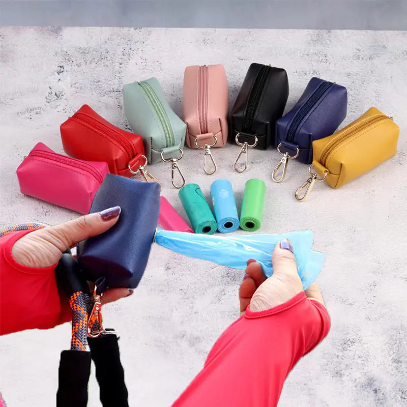 Pet Poop Bag Storage for Dog - Convenient and Handy