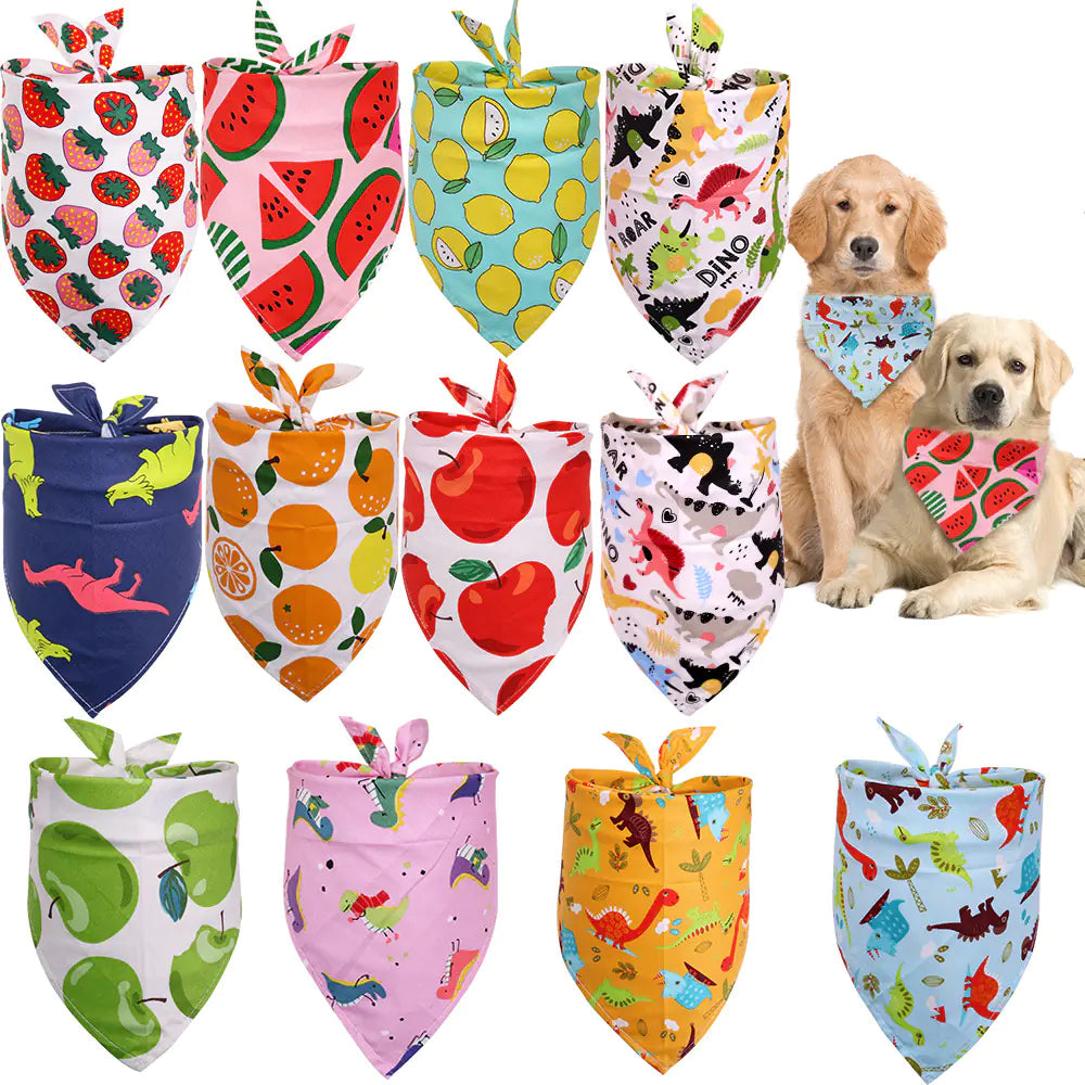Pawfect Fruit Print Scarf