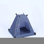 Creative Washable Cartoon Pet Bed with Foldable Tent